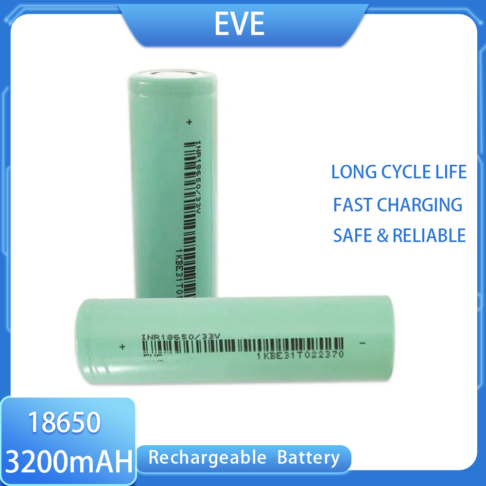 Vape Battery 18650 - EVE 33V 18650 3200mAh 10A Rechargeable