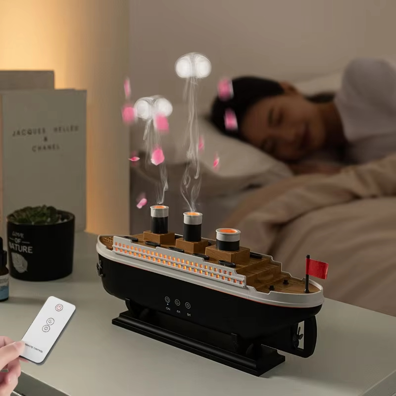 Titanic Ship Model Air Humidif - đánh giá và giá Vape Ring