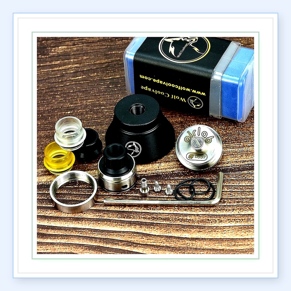 Wolfcoolvape AirLab RM RDA 22m - đánh giá và giá Vaping Area