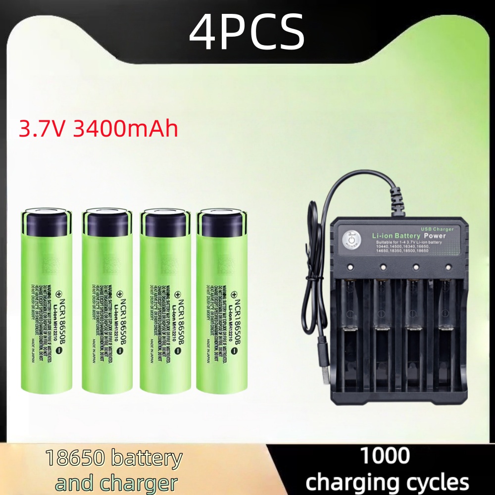 4-20PCS Rechargeable Lithium B - đánh giá và giá Vape Battery 18650