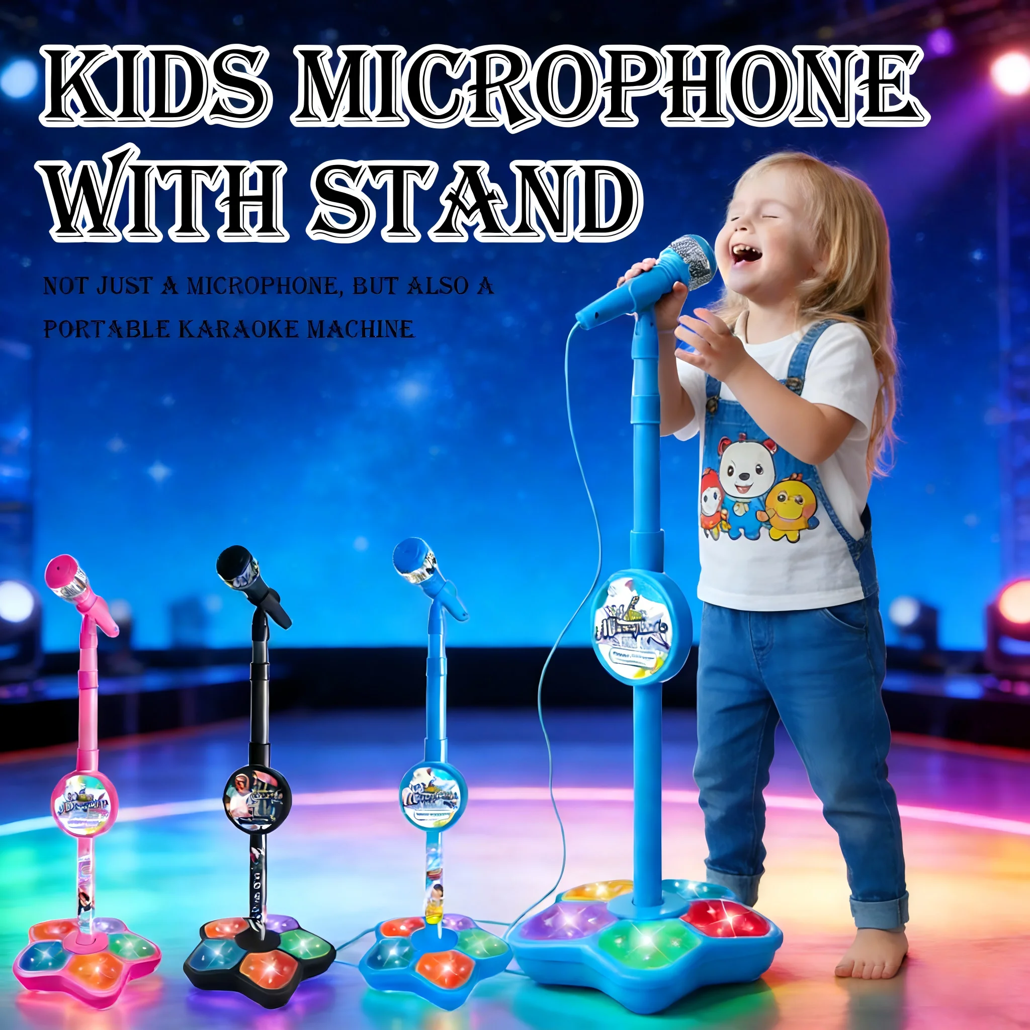 Karaoke Microphone with Stand, - đánh giá và giá Shure Mic Sm58
